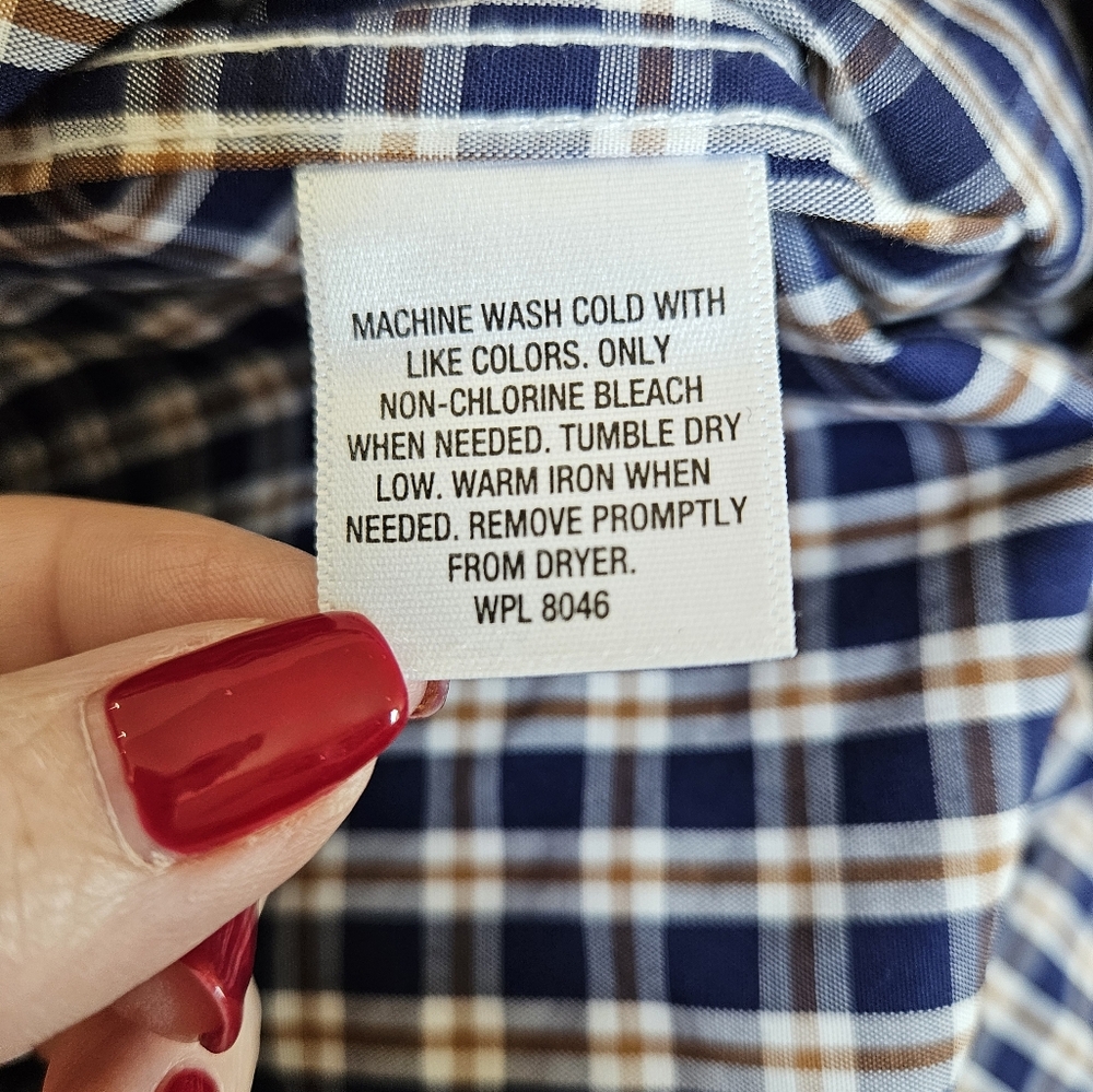 Club Room Long Sleeve Button-Down Shirt - Picture 9 of 10